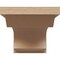 Ekena Millwork 9"W x 18"D x 9"H Wide Emerson Rough Cedar Woodgrain TimberThane Corbel, Primed Tan CORUR09X18X09EMRRCPR - alternate 6